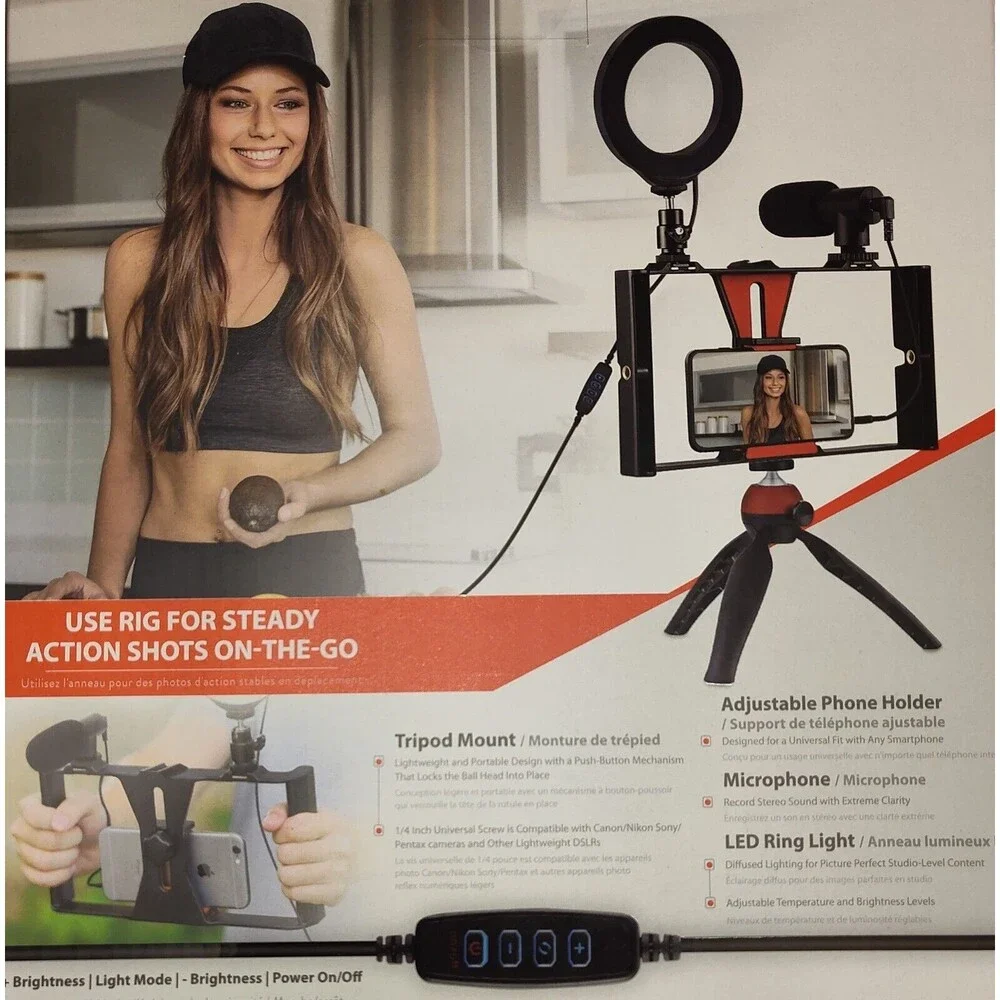 Helix Portable Studio Kit Content Creator Series New In Box